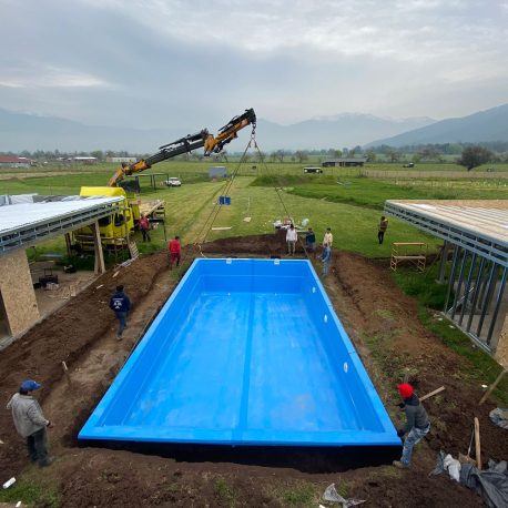 piscina 11×6 porof 1,20 a 2,0 unida, armada y con flete 1